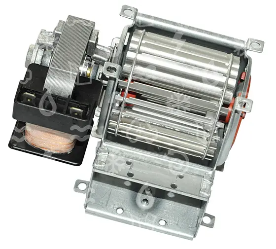ventilátor tangenciální, turbína 60x60mm, 17W, levý motor